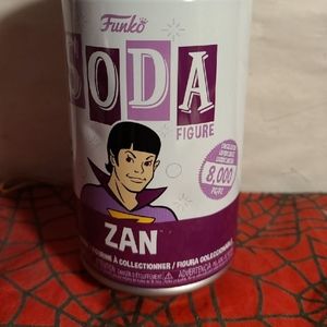 138826 SUPER FRIENDS ZAN  4 inch vinyl figure FUNKO soda. #dz# studio 31d